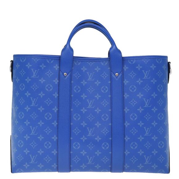 Pre Loved louis vuitton Women Blue Tote Bags - Picture 2 of 8